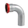 Gentech - Steel szénacél press könyök 90° 1 tok